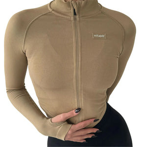 Aesthetic Fermuarlı Ceket