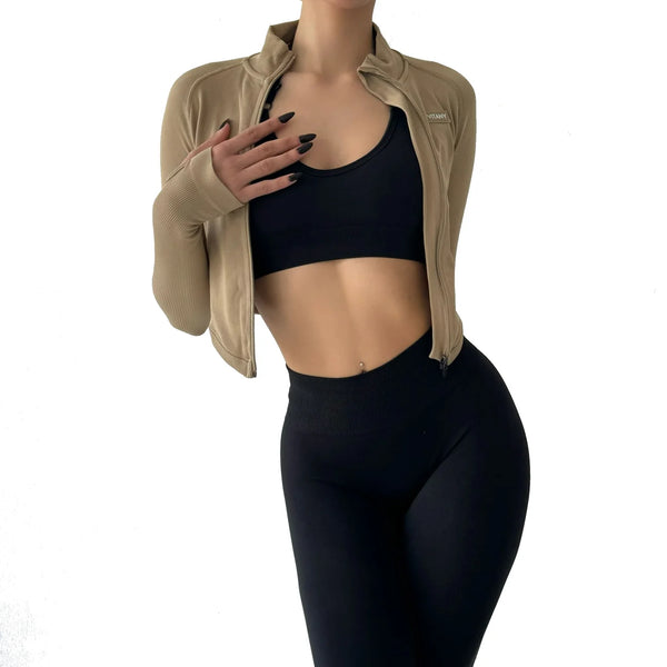 Aesthetic Fermuarlı Ceket