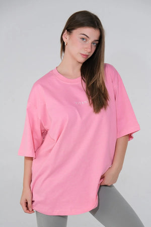 %100 Pamuklu Oversize Tişört