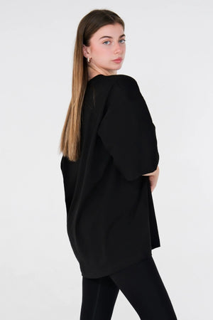 %100 Pamuklu Oversize Tişört